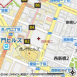 〒105-6423 東京都港区虎ノ門 虎ノ門ヒルズビジネスタワー（２３階）の地図