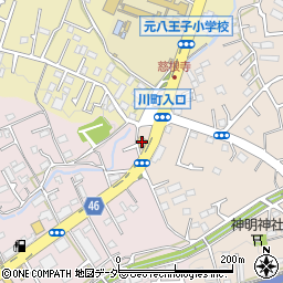 ファミリーマート八王子横川町店周辺の地図
