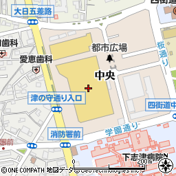 株式会社友栄四街道店周辺の地図