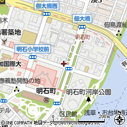 株式会社明石鐵工所周辺の地図