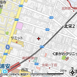 スカイマンション浦安Ｂ棟周辺の地図