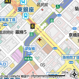 株式会社山陰中央新報社　東京支社周辺の地図