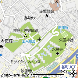氷川神社前公衆トイレ周辺の地図