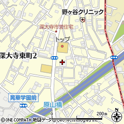 マツモトキヨシ調布深大寺店周辺の地図