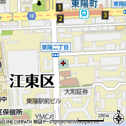 ホテルルートインＧｒａｎｄ　東京東陽町周辺の地図