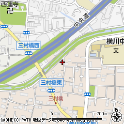 東京都八王子市横川町747周辺の地図