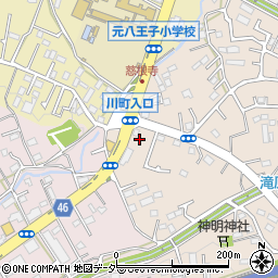 東京都八王子市横川町1124周辺の地図