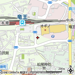 甲斐ゼミナール竜王駅前教室周辺の地図