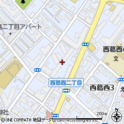 東京都江戸川区西葛西2丁目22-45周辺の地図