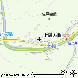 東京都八王子市上恩方町433周辺の地図