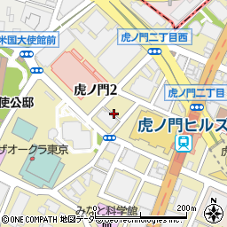 東京都港区虎ノ門2丁目9周辺の地図