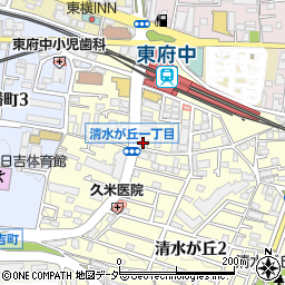 キッチンオリジン東府中駅前店周辺の地図