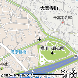 東京都八王子市横川町859周辺の地図