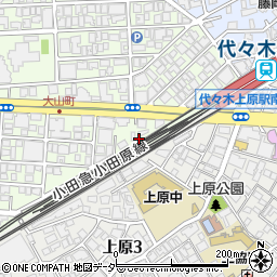 東京都渋谷区大山町1周辺の地図