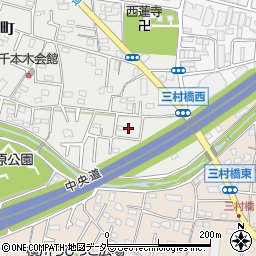 東京都八王子市大楽寺町644周辺の地図