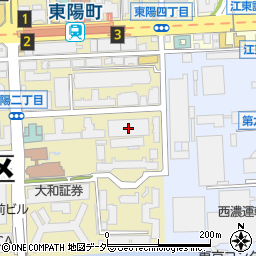 株式会社内田洋行　お客様相談センター　教育機器関連周辺の地図