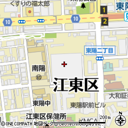 明治安田生命保険相互会社東陽町周辺の地図