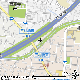 東京都八王子市横川町750周辺の地図