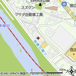 東日本エア・ウォーター・エネルギー株式会社　府中営業所リテールグループ周辺の地図