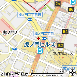 東京都港区虎ノ門2丁目5周辺の地図
