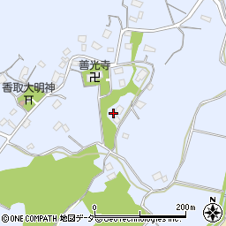 千葉県四街道市鹿渡268周辺の地図