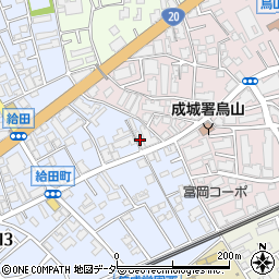 キューベル山喜周辺の地図