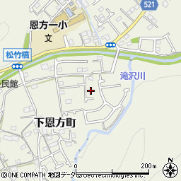 東京都八王子市下恩方町2081周辺の地図