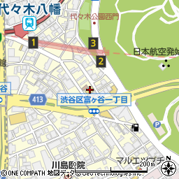 成城石井富ヶ谷店周辺の地図