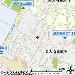 東京都調布市深大寺南町5丁目24-2周辺の地図