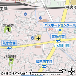 ファッションセンターしまむら飯田店周辺の地図