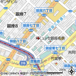 東京トータル美容クリニック周辺の地図