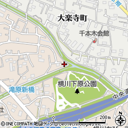 東京都八王子市横川町821周辺の地図