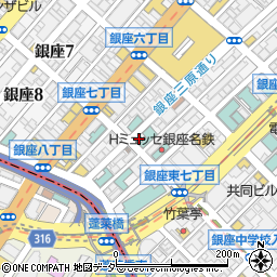 天ぷら やす田周辺の地図