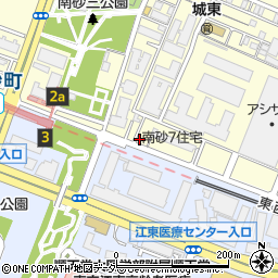 東京都江東区南砂7丁目1-20周辺の地図