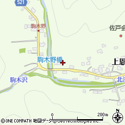 東京都八王子市上恩方町485周辺の地図