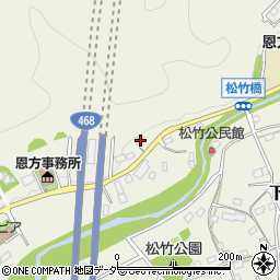 東京都八王子市下恩方町3447周辺の地図