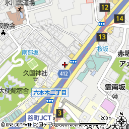 東京都港区赤坂2丁目23周辺の地図