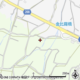 山梨県笛吹市春日居町小松418周辺の地図