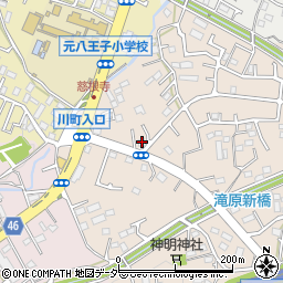 東京都八王子市横川町1190周辺の地図