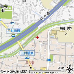 東京都八王子市横川町399周辺の地図
