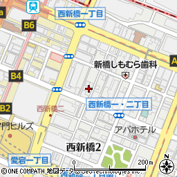 SHIBATORA 芝虎 新橋店周辺の地図