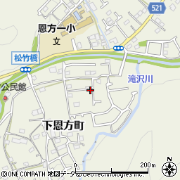 東京都八王子市下恩方町2087周辺の地図