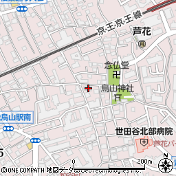 東京都世田谷区南烏山2丁目20-10周辺の地図