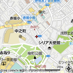 有限会社名倉ジャズダンススタジオ周辺の地図