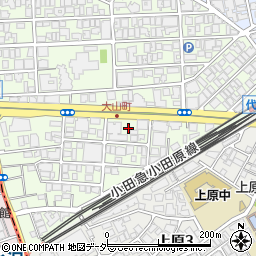 東京都渋谷区大山町2周辺の地図