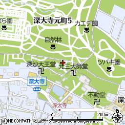 松葉茶屋周辺の地図