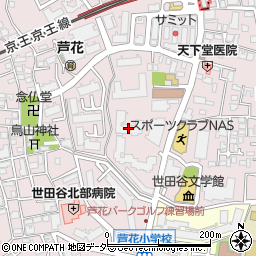芦花公園プレスティージュＤ棟周辺の地図