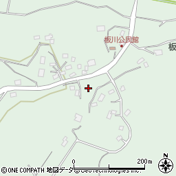 千葉県山武市板川周辺の地図