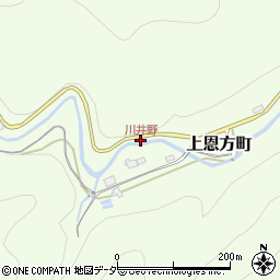 川井野周辺の地図