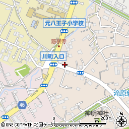 東京都八王子市横川町1191周辺の地図